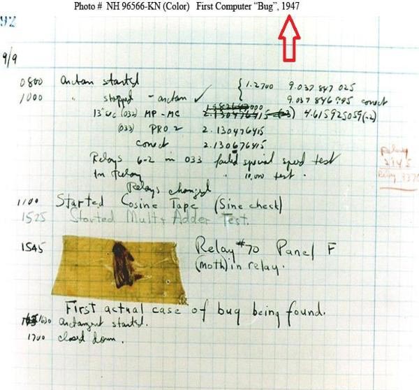 bug和debug的区别_bug一词的由来